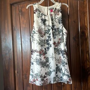 Floral top sleeveless Vince camuto extra small
